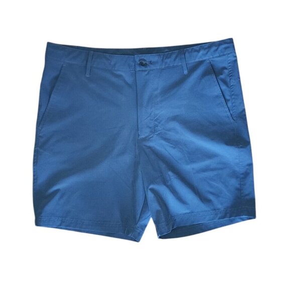 All in Motion Shorts with Pockets Mens Size Large Solid All Dark Blue Activewear - Picture 1 of 4